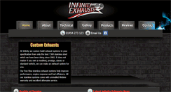 Desktop Screenshot of infinity-exhausts.co.uk